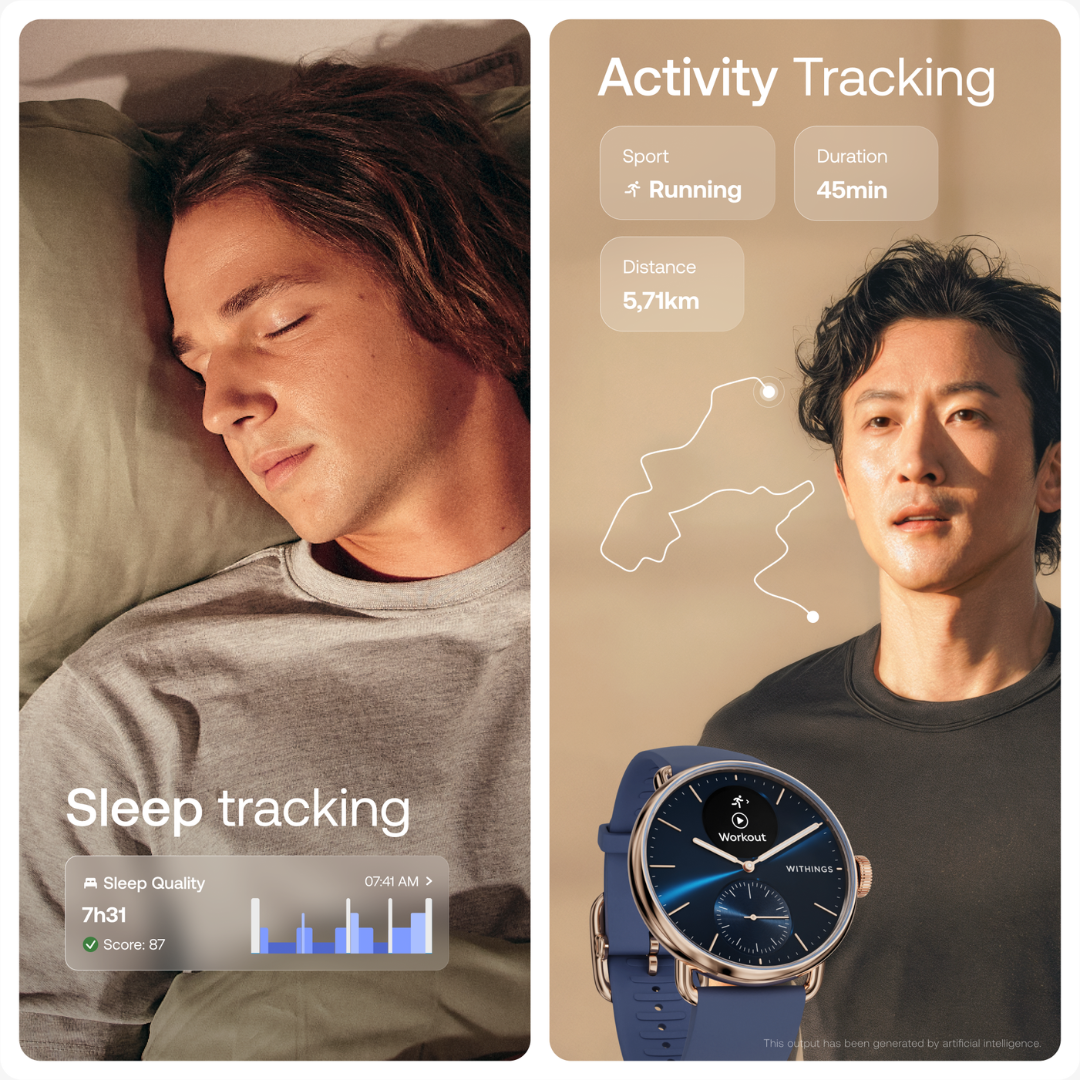 Scanwatch 2 - Rosegold Blue - Image 11