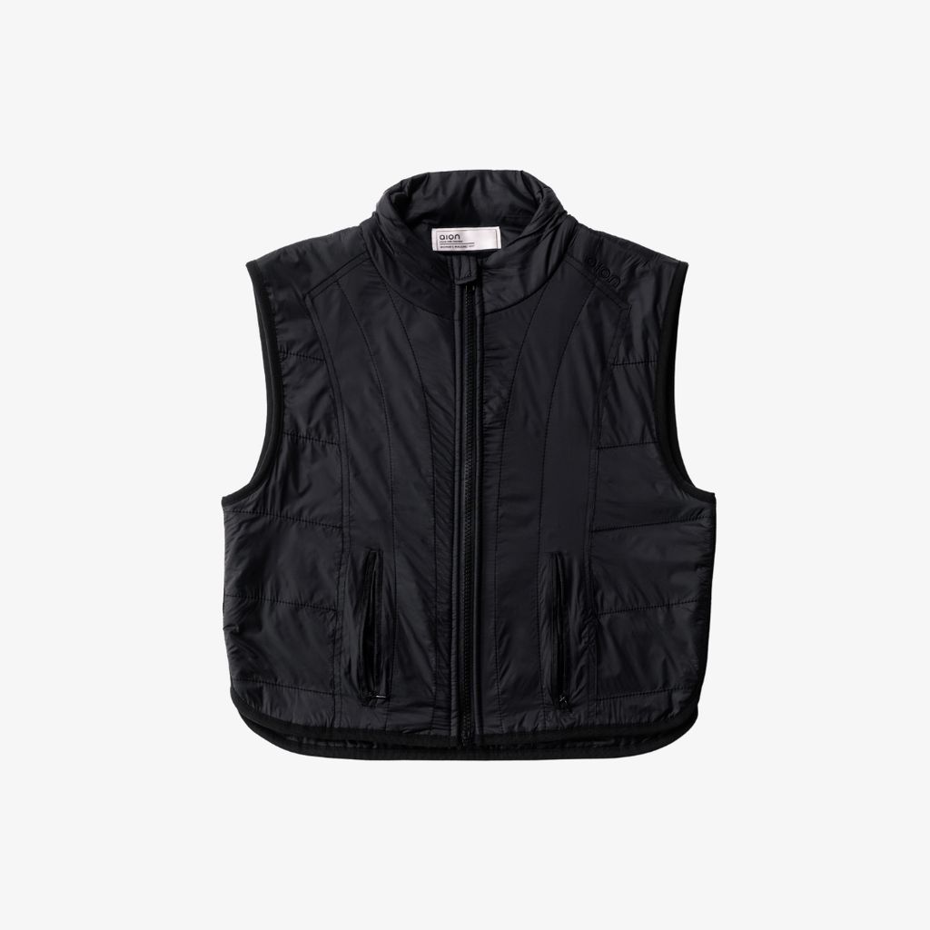 Women’s Weighted Walking Vest: Black - Image 1