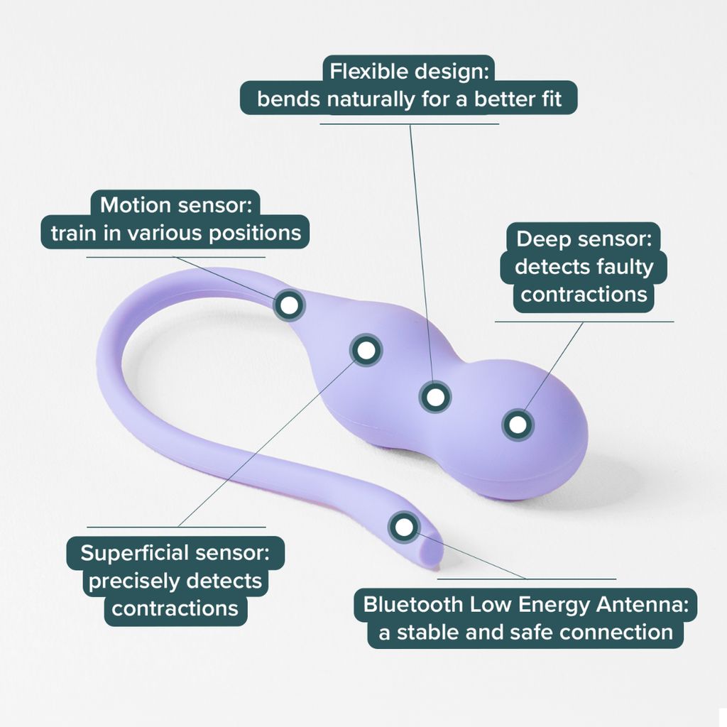 Perifit Care+ | Smart Kegel Exerciser - Purple - Image 3