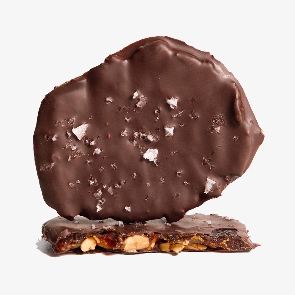 Almonds & Sea Salt Smashed Date covered in 100% cacao - Image 3