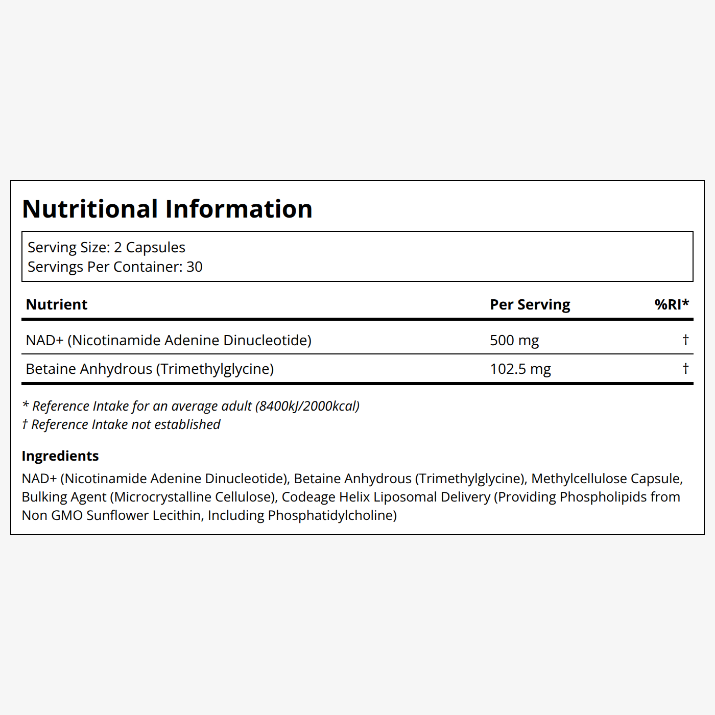 Liposomal NAD+ - Image 2
