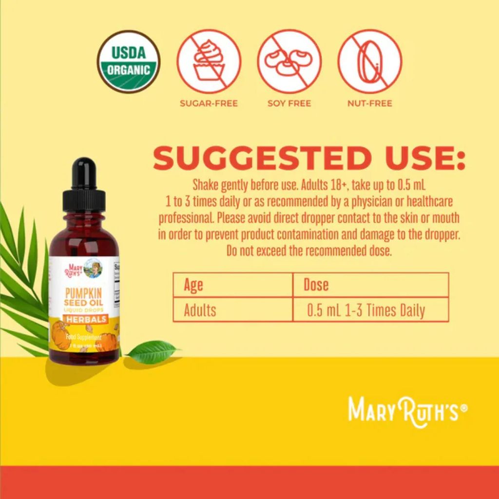 Pumpkin Seed Oil Liquid Drops - Image 3