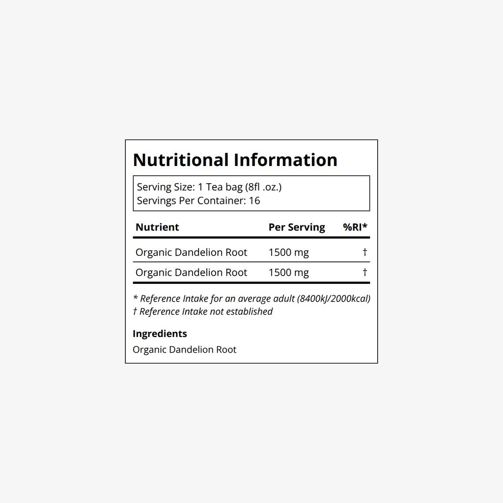 Roasted Dandelion Root Tea - Image 2